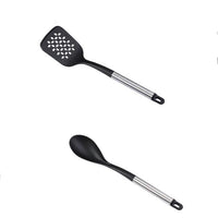 8Pcs Nylon and Stainless Steel Cooking Utensils Set - east2cart.uk