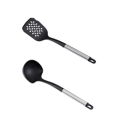 8Pcs Nylon and Stainless Steel Cooking Utensils Set - east2cart.uk