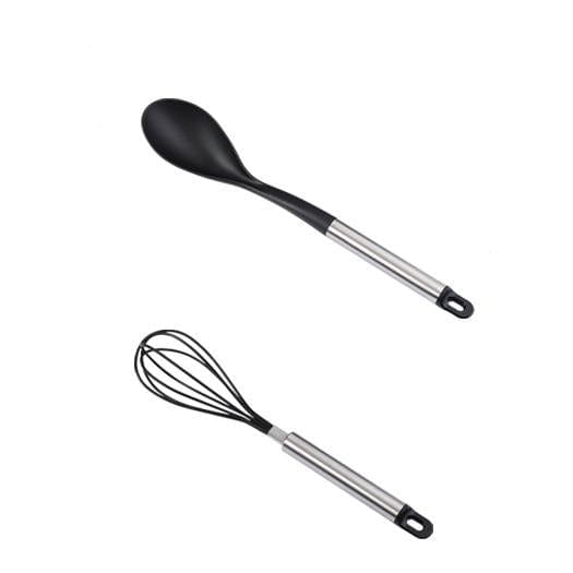 8Pcs Nylon and Stainless Steel Cooking Utensils Set - east2cart.uk