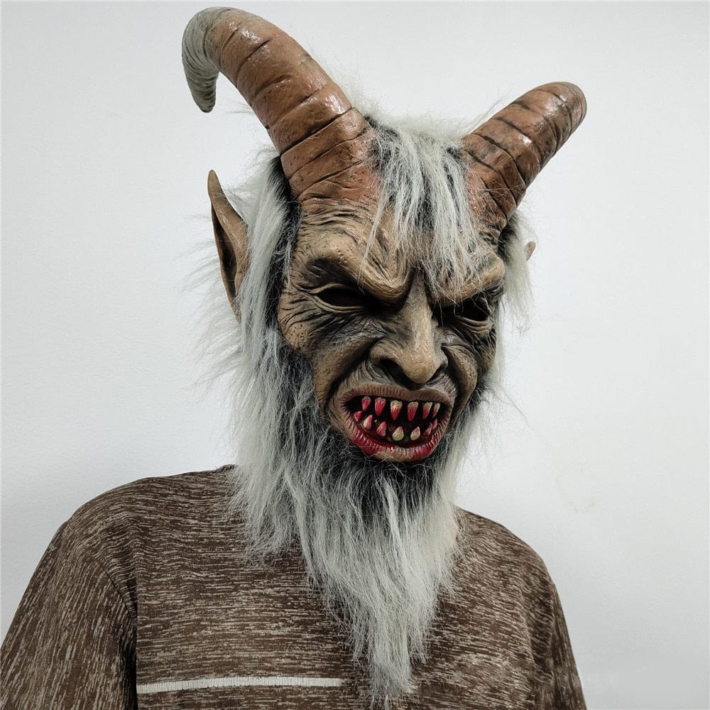 Halloween Devil Latex Party Face Mask