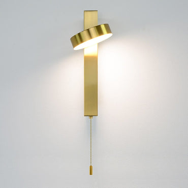 Modern Wall Light With Gold Colour Switch