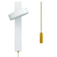 Modern Wall Light With Gold Colour Switch