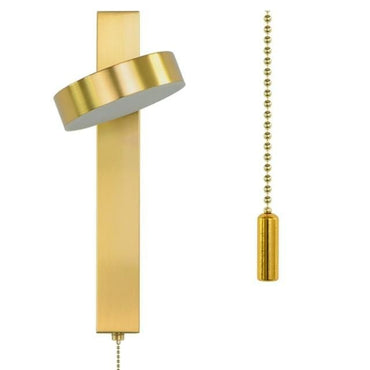 Modern Wall Light With Gold Colour Switch