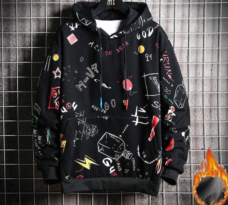 Hip Hop Streetwear Men Hoodie