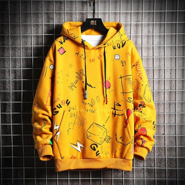 Hip Hop Streetwear Men Hoodie