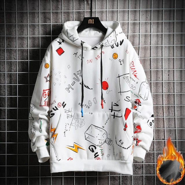 Hip Hop Streetwear Men Hoodie