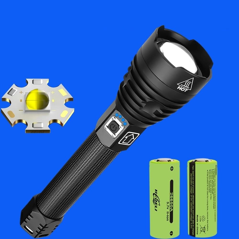 Super XHP90.3 Rechargeable Tactical Flashlight