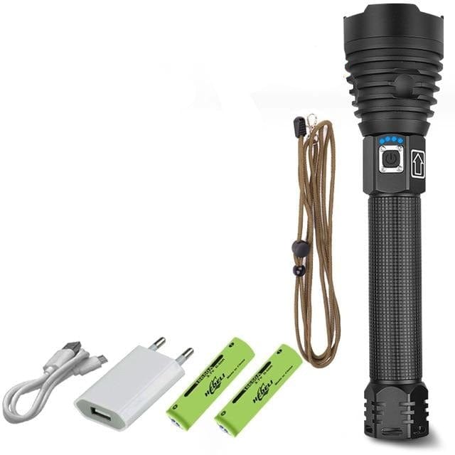 Super XHP90.3 Rechargeable Tactical Flashlight