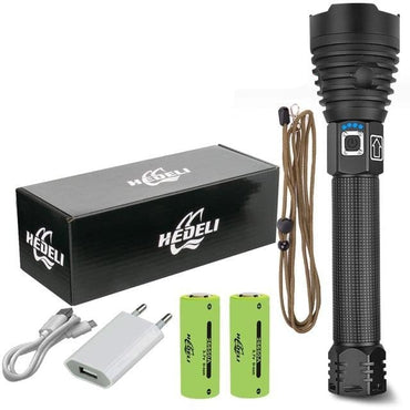 Super XHP90.3 Rechargeable Tactical Flashlight