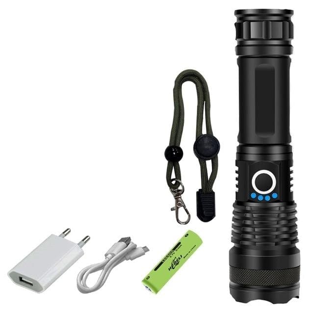 Super XHP90.3 Rechargeable Tactical Flashlight