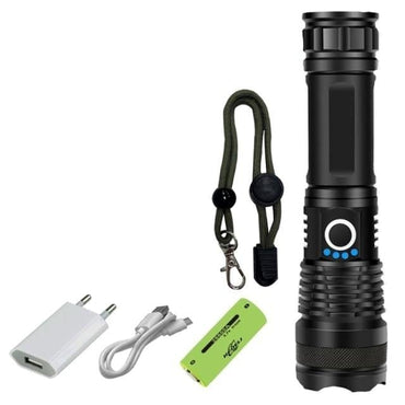 Super XHP90.3 Rechargeable Tactical Flashlight