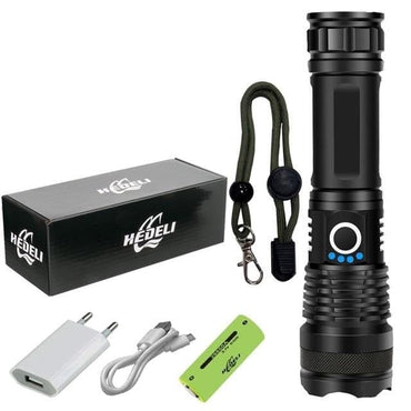 Super XHP90.3 Rechargeable Tactical Flashlight