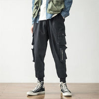 Multi-Pocket Cargo Loose Trouser