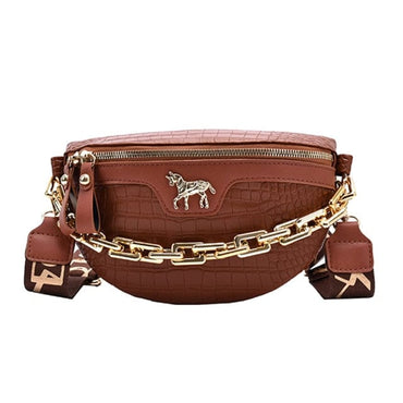 Ladies Luxury Leather Waist Bag