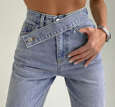 Ladies Harajuku Cargo Jeans - east2cart.uk