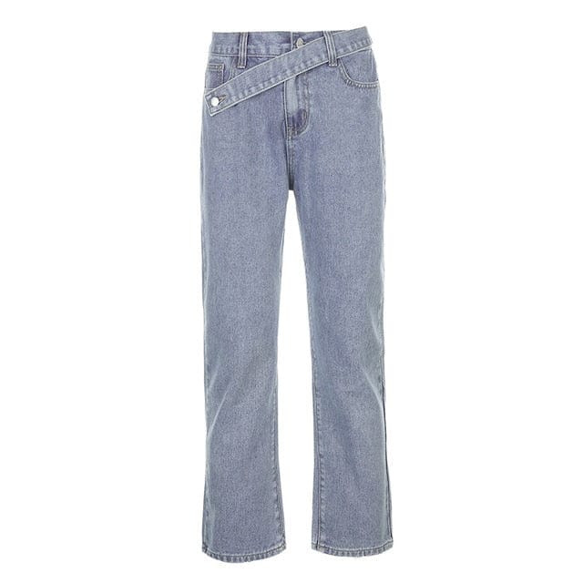 Ladies Harajuku Cargo Jeans - east2cart.uk