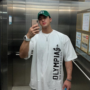 Men's Oversized Gym T shirt