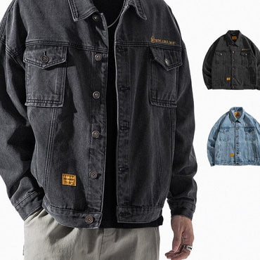 Single Breasted Denim Jeans Jacket