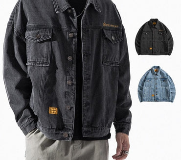 Single Breasted Denim Jeans Jacket