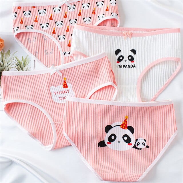 4PCS/Lot Baby Girl Boy Cute Cartoon Panties