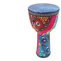Children's 8 Inch Colourful African Djembe Drum - east2cart.uk