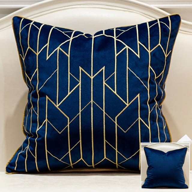 Luxury Velvet Embroidery Cushion Covers - east2cart.uk