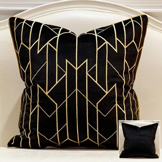 Luxury Velvet Embroidery Cushion Covers - east2cart.uk