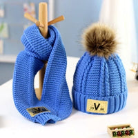 Children's Winter Hat & Scarf Set