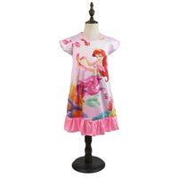 Princess Mermaid Baby Girl Sleepwear