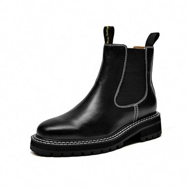 Ladies PU Chelsea Boots