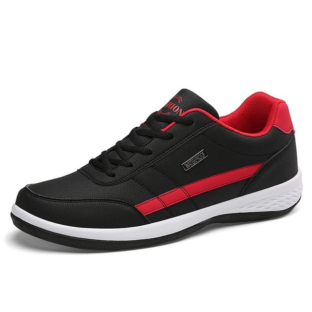 Leather Men Shoes Sneakers Trend Casual Shoe Italian Breathable Leisure Male Sneakers Non-slip Footwear Men Vulcanized Shoes - east2cart.uk