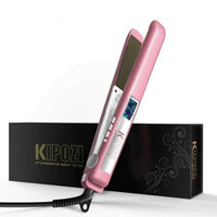 KIPOZI Professional Titanium Flat Curling Iron - east2cart.uk