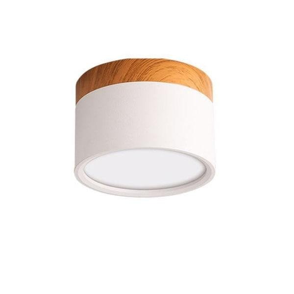 Nordic Wood Mounted Ceiling Downlight