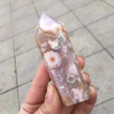 Cherry Blossom Agate Natural Gemstone - east2cart.uk