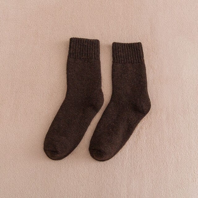 Thick Warm Woolen Socks 5 Pairs