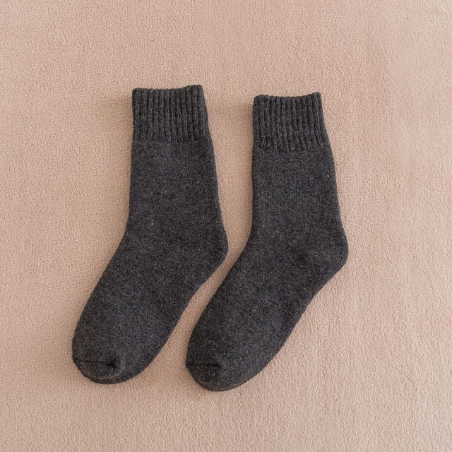 Thick Warm Woolen Socks 5 Pairs