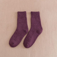 Thick Warm Woolen Socks 5 Pairs