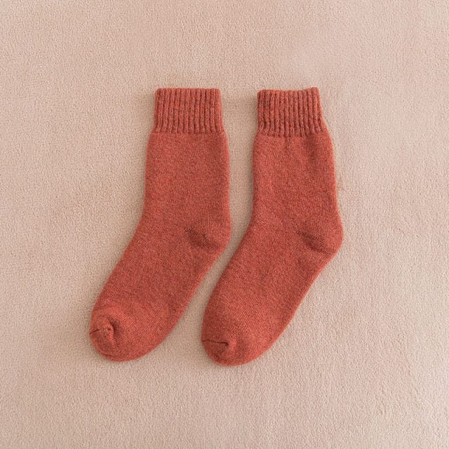 Thick Warm Woolen Socks 5 Pairs