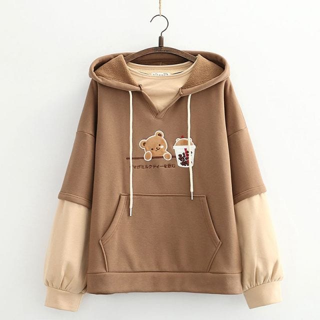 Cute Bear Anime Sweatshirt