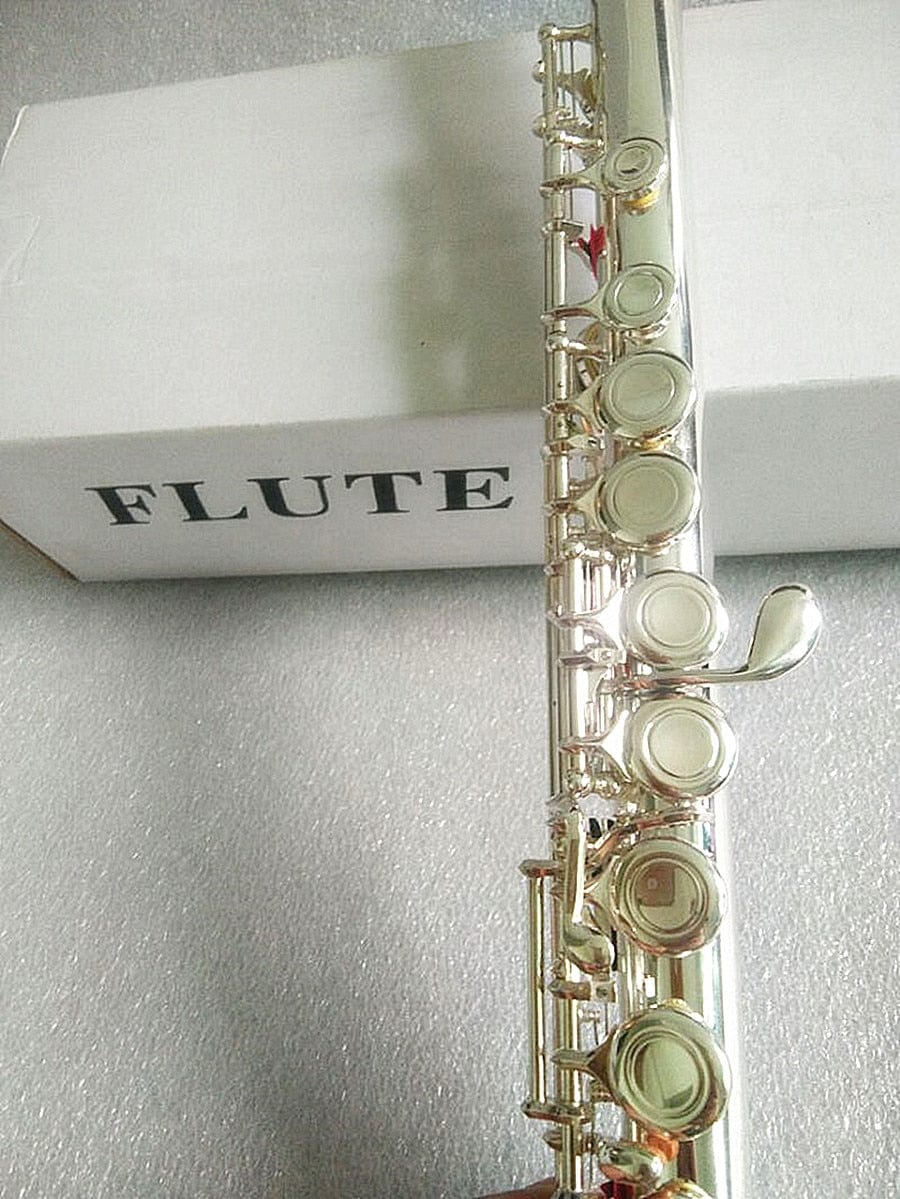 Professional High Quality Silver Flute - east2cart.uk