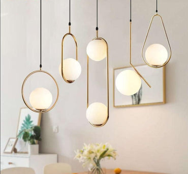 Nordic Glass Ball Pendant Lights