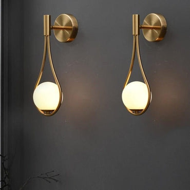 Creative Living Room Metal Wall Lamp