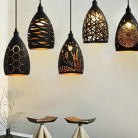 Metal Cage LED Pendant Lamp