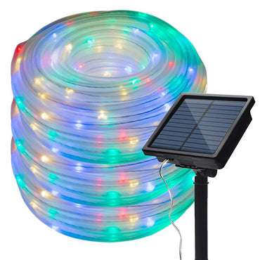 LEDs Solar Powered Rope Tube String Lights