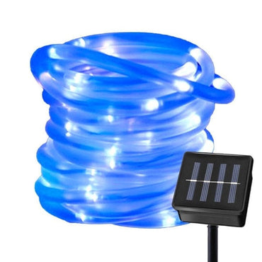 LEDs Solar Powered Rope Tube String Lights