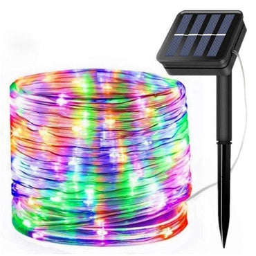 LEDs Solar Powered Rope Tube String Lights