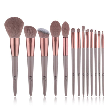 Natural Makeup Brushes Set - east2cart.uk