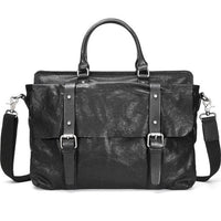 Men's high-quality natural leather messenger bag - east2cart.uk