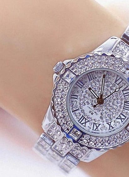 Women Watches Diamond Gold Watch Ladies Wrist Watches Luxury Brand Rhinestone Women's Bracelet Watches Female Relogio Feminino - east2cart.uk