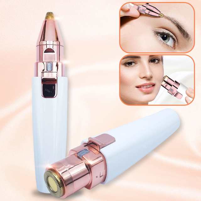 2 in 1 Electric Eyebrow Trimmer